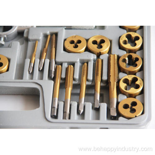 Inch Sizes 40-Piece Tap and Die Set